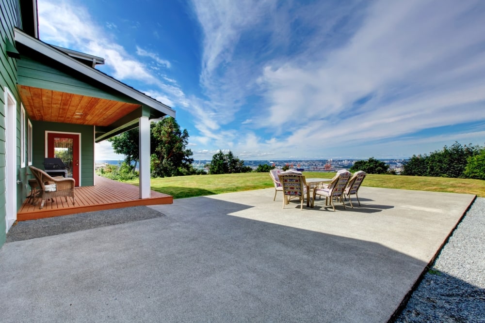 Concrete Patio in Puyallup area